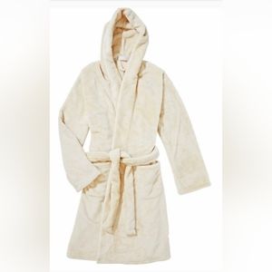 Summer and Rose Cozy Women's Robe, Size Xs,Sm,M, Cream/off white, New